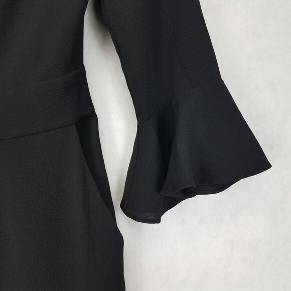 NEW Charles Henry Size SP Petite Black Pant Jumpsuit NWOT w flaw - Picture 3 of 10